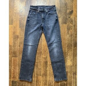 Levi's 514 Straight Men's Size 29X32 Mid Rise Jeans Blue Denim Black Label